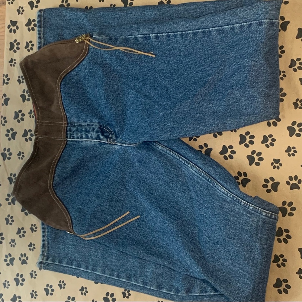 Lawman jeans with brown details